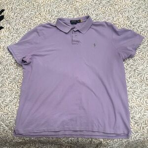 Polo by Ralph Lauren Men's Lavender Polo Shirt